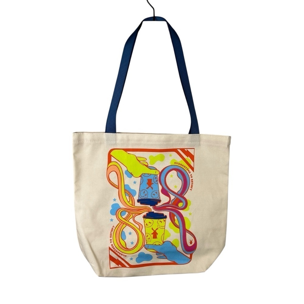 Dutch Bros New Limited Edition March 2025 Tote Bag *BLUE* Handle